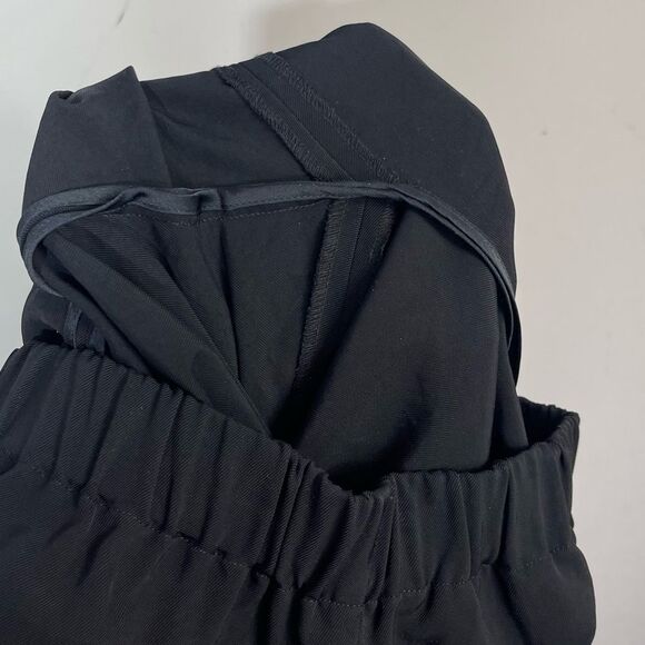 Everlane The Japanese GoWeave Zip Track Pant Black Pull On High Rise Minimalist - Picture 13 of 16